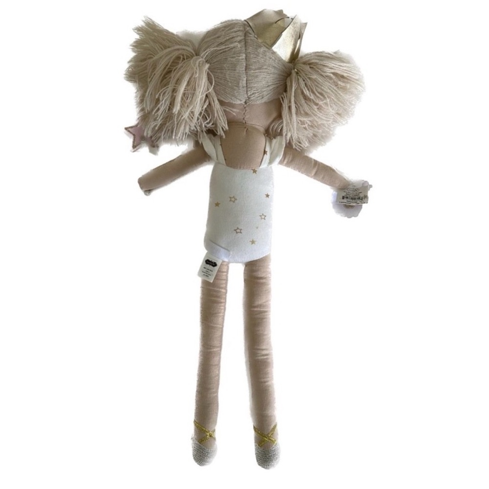 NWT MUDPIE BLONDE BALLERINA DOLL 18” - Picture 2 of 9